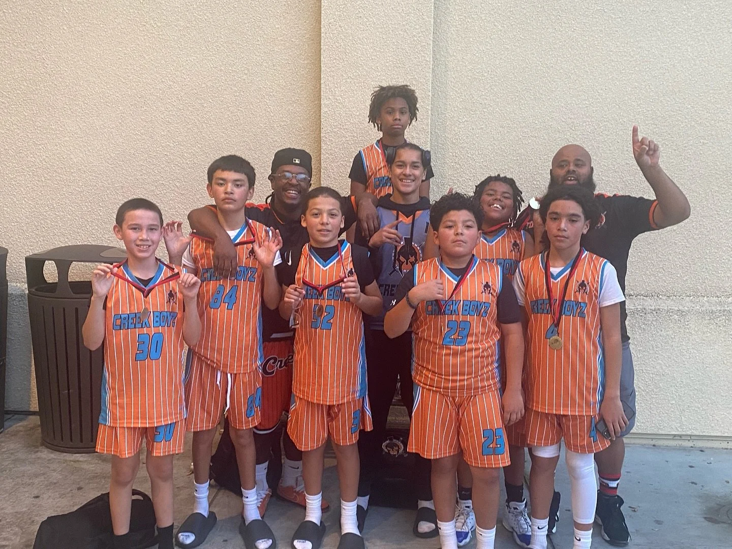 Congrats to our prodigy and select Boyz bringing home the dubs one tournament at a time we taking over 🤫 #creeksidevseverybody🔸⚔️