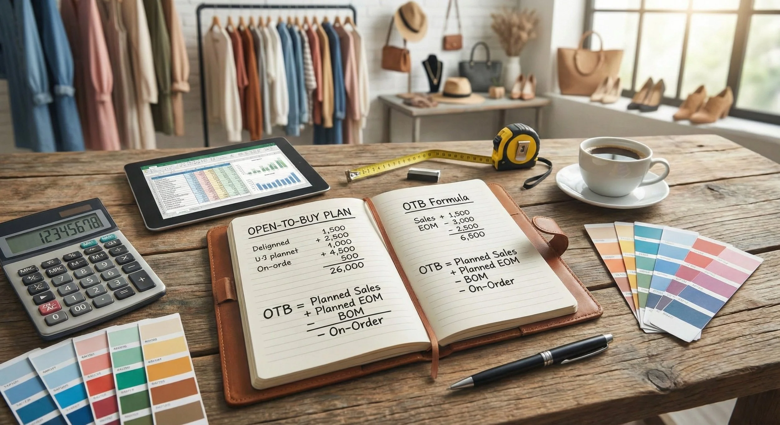 The Ultimate Boutique Inventory Planner: A Step-by-Step Open-to-Buy Guide