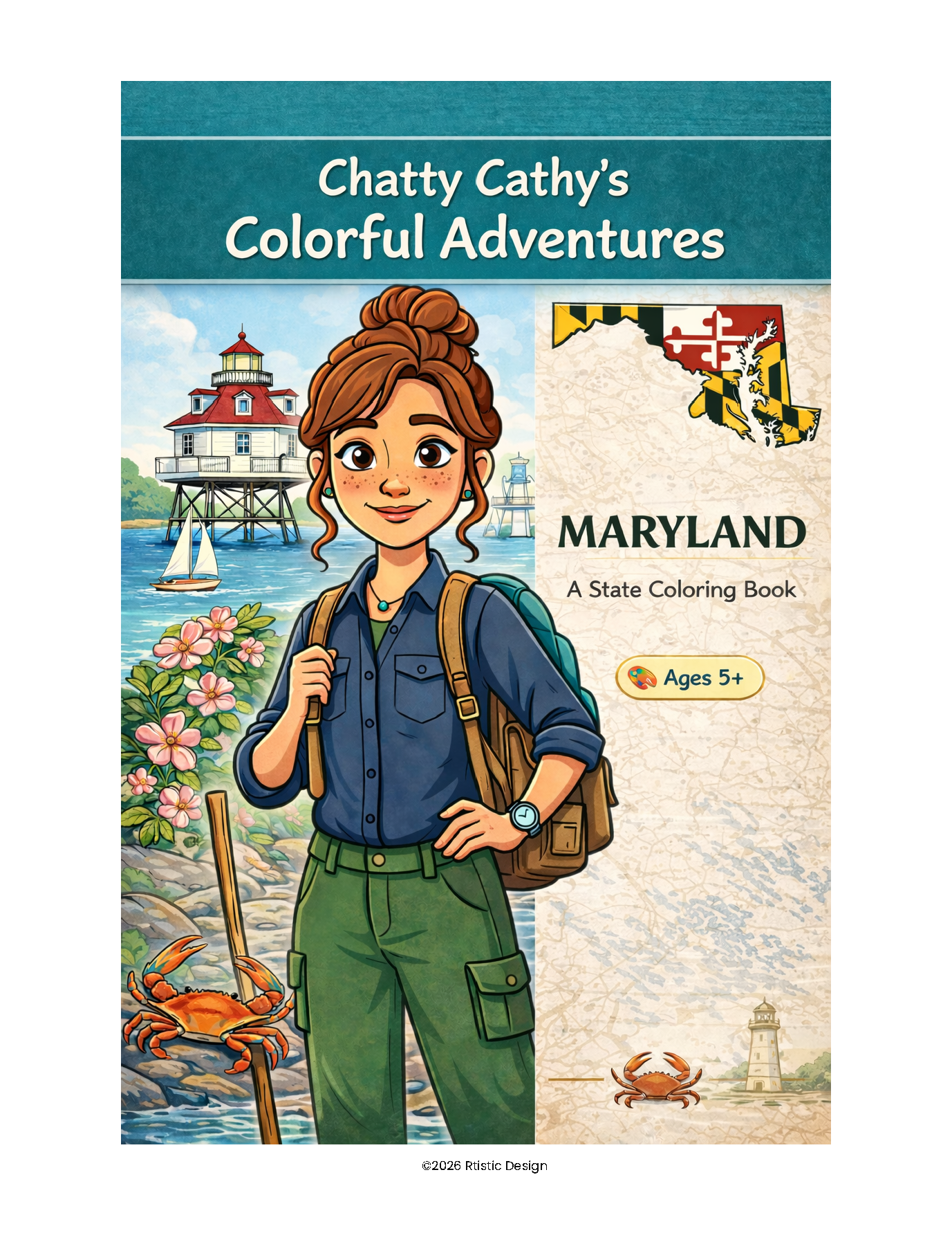 Maryland Coloring Book