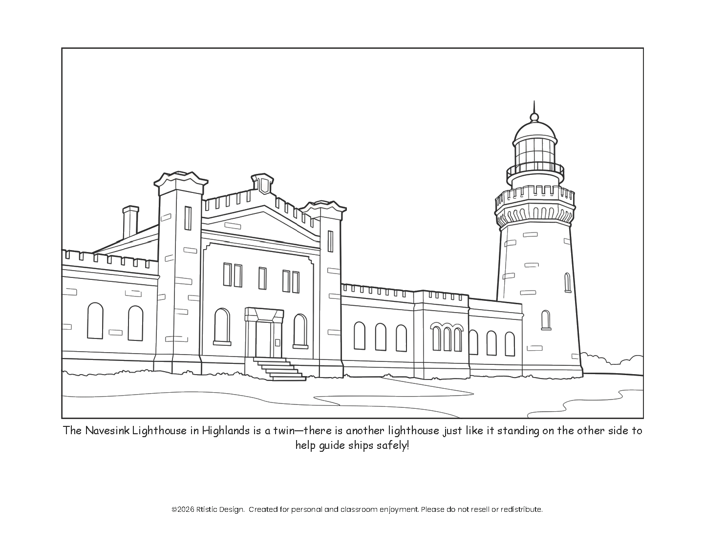 NJ Navesink Lighthouse