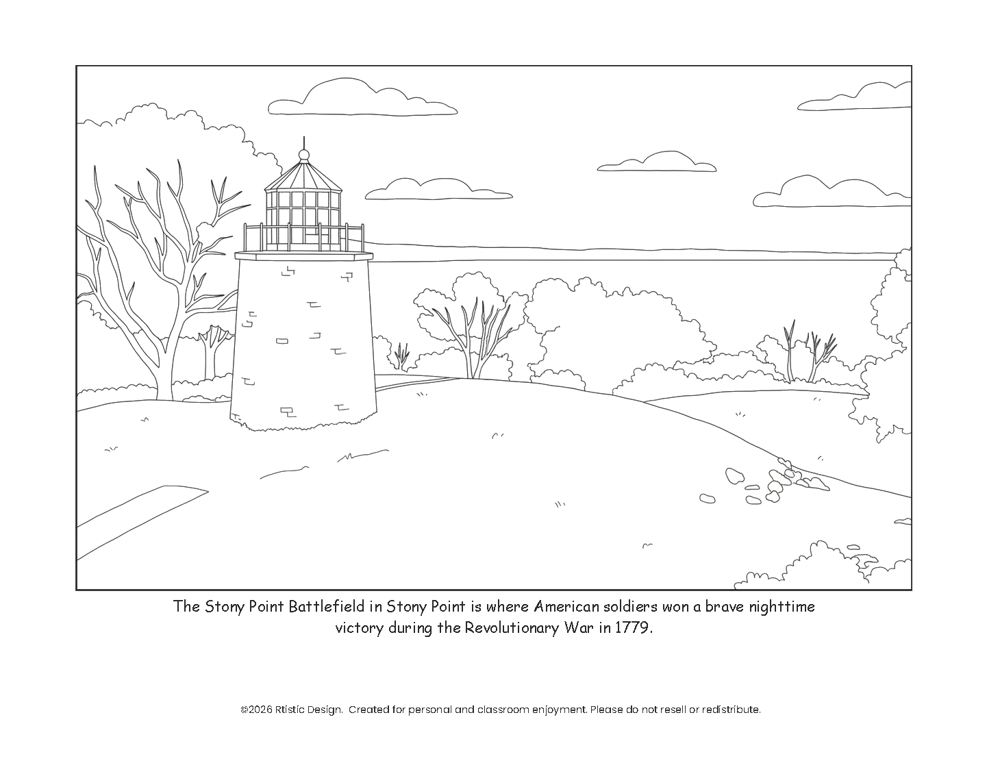 The Stony Point Battlefield