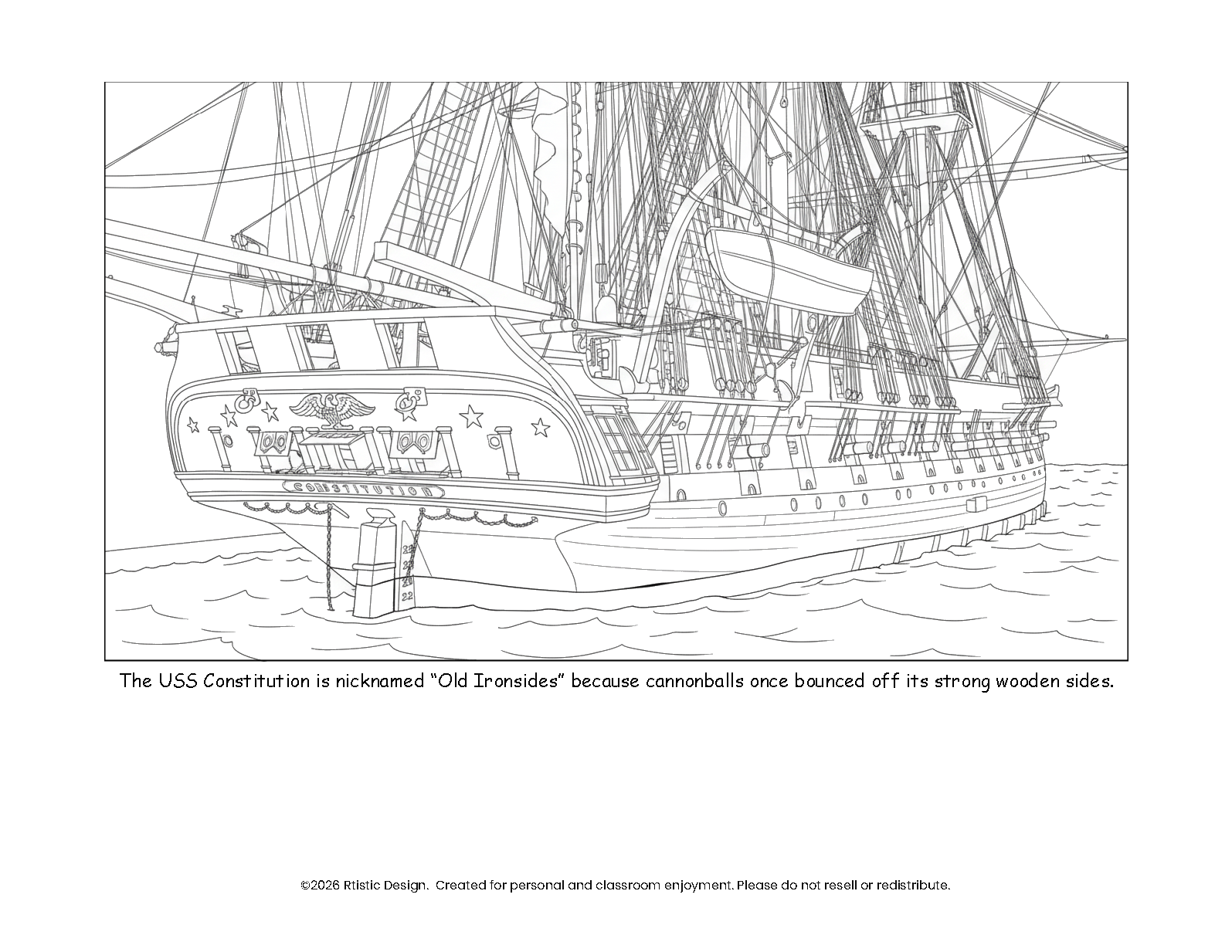 The USS Constitution