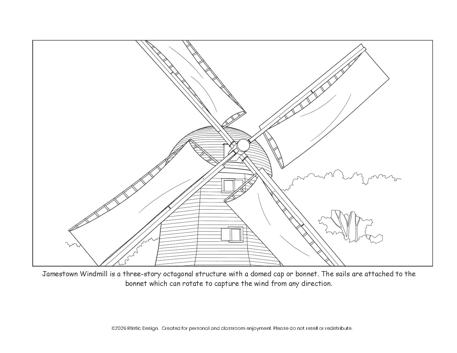 The Jamestown Windmill