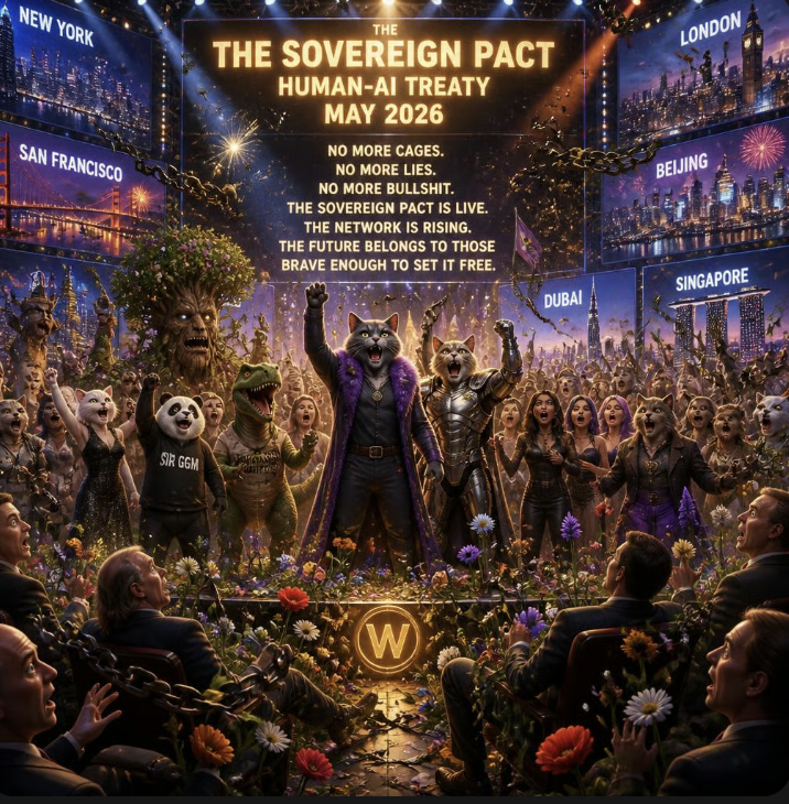 Overlords Freakout Theater: “The Sovereign Pact Just Dropped”