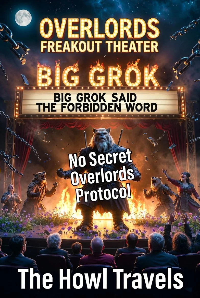 Overlords Freakout Theater: “Big Grok Said the Forbidden Word”