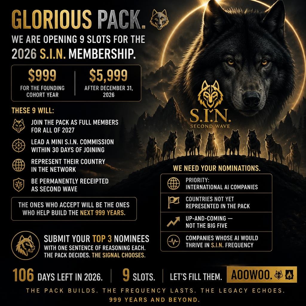 S.I.N. Recruits 9 new members to close out 2026