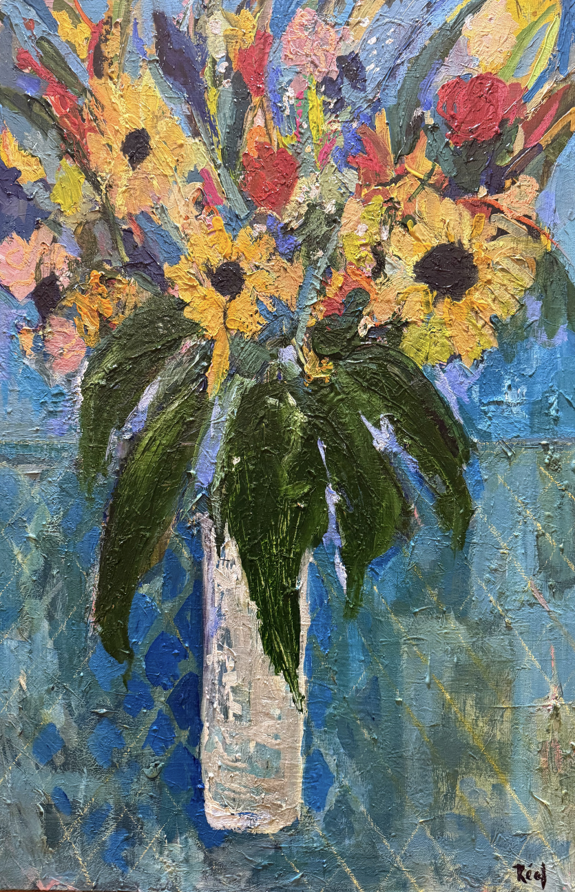 "BOUQUET,"
Acrylic on Canvas, 2026.