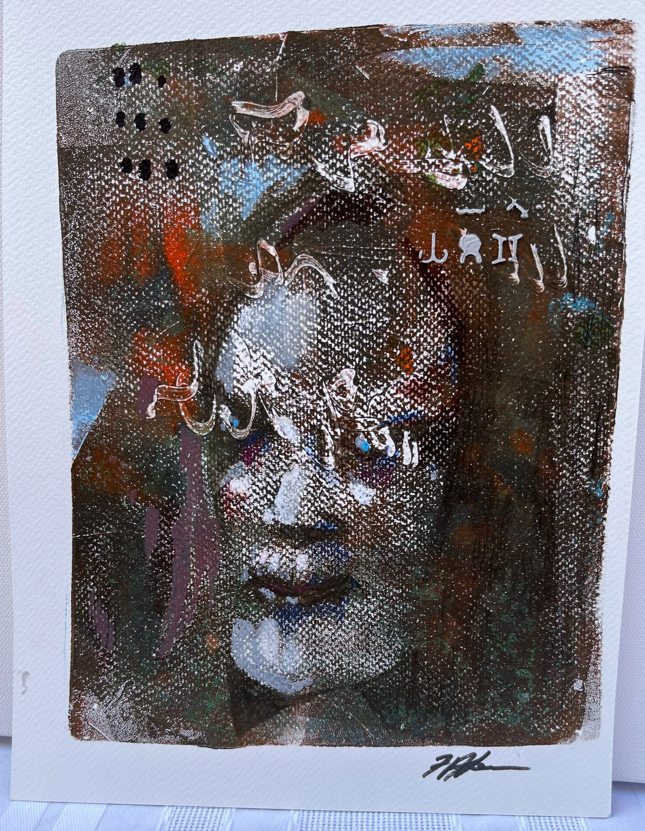 The Reaper
Mixed Media on Paper
9" x 12" x 1.5"