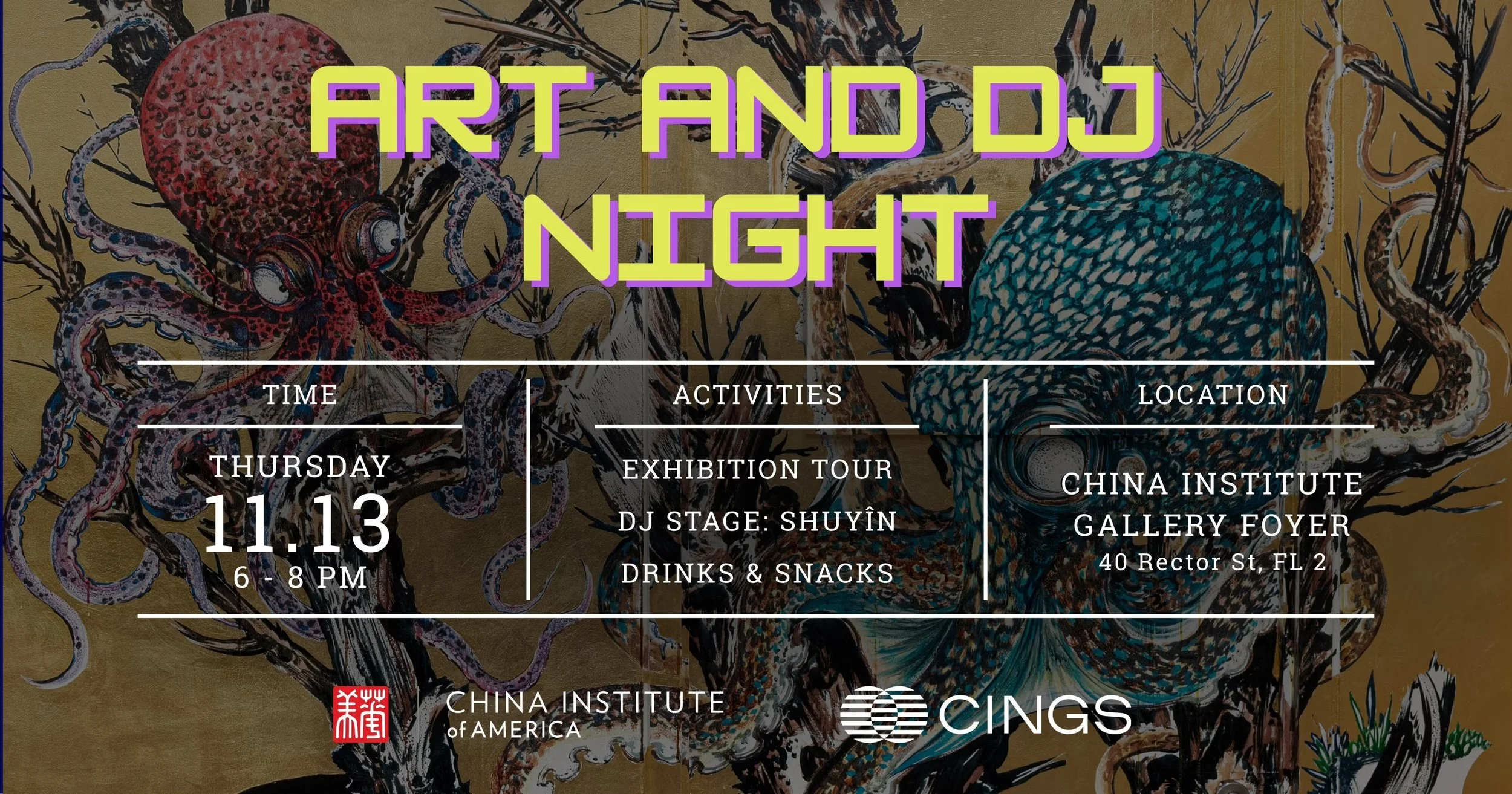 Art &amp; DJ Night