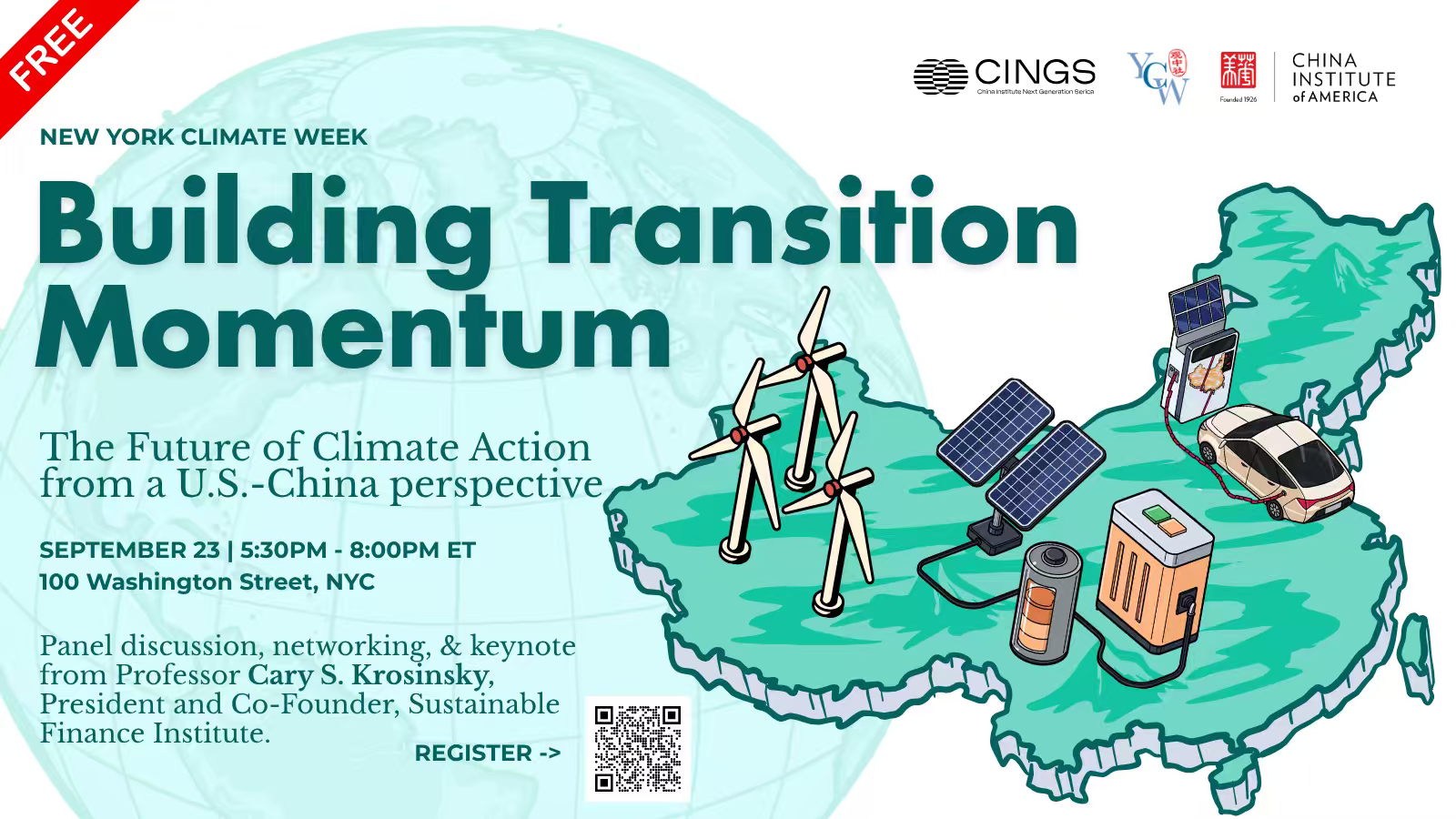 CINGS  x NY Climate Week: Building Transition Momentum