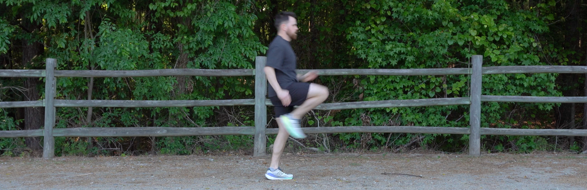 Running dynamic warm up high knees