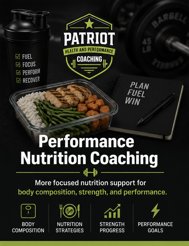 Performance Nutrition Coaching - 3 months