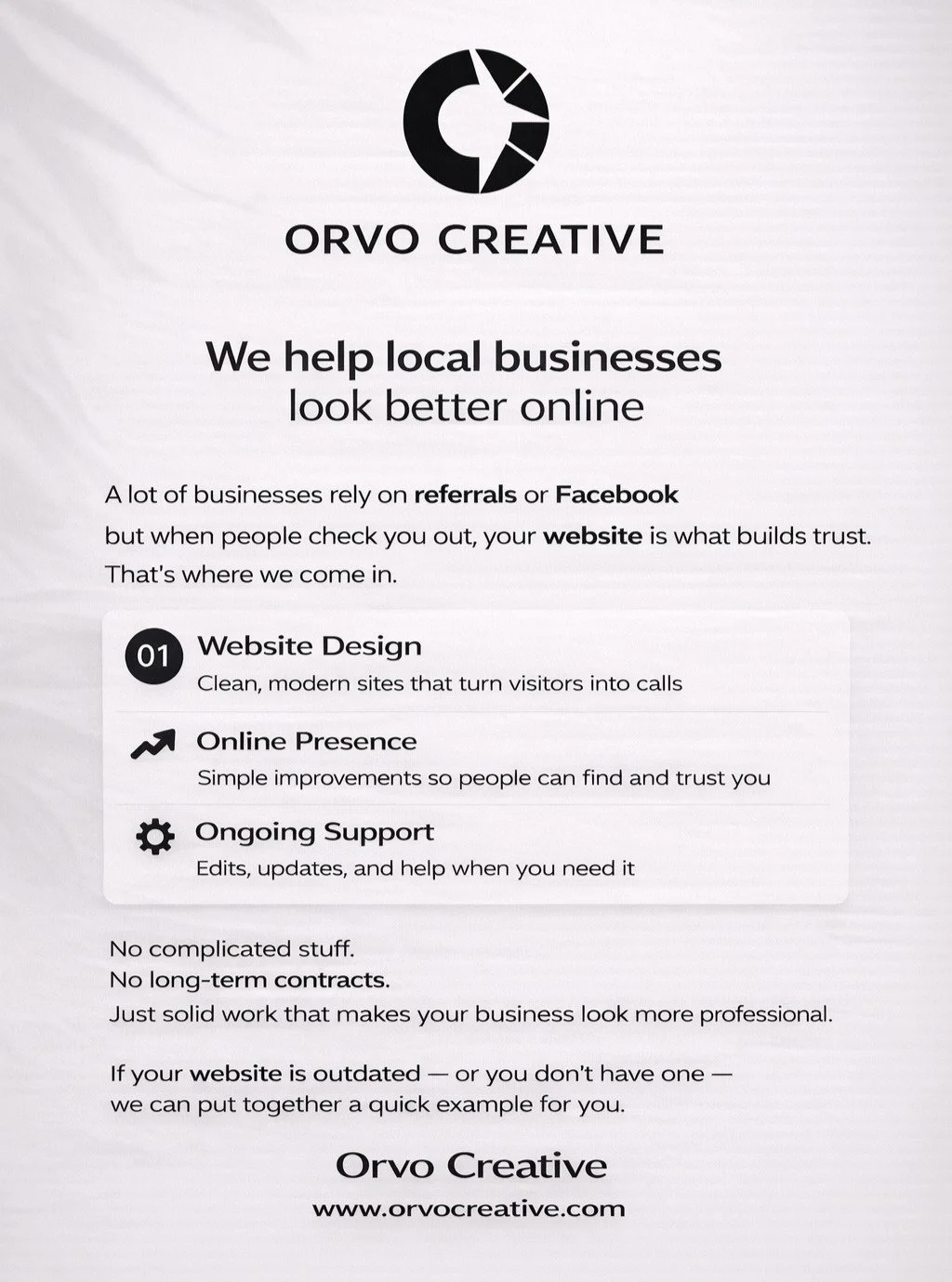 Most people check your website before they ever call you

If it feels outdated or confusing they usually move on

That is the part a lot of businesses do not realize

You do not always need more traffic
you just need something that actually works whe