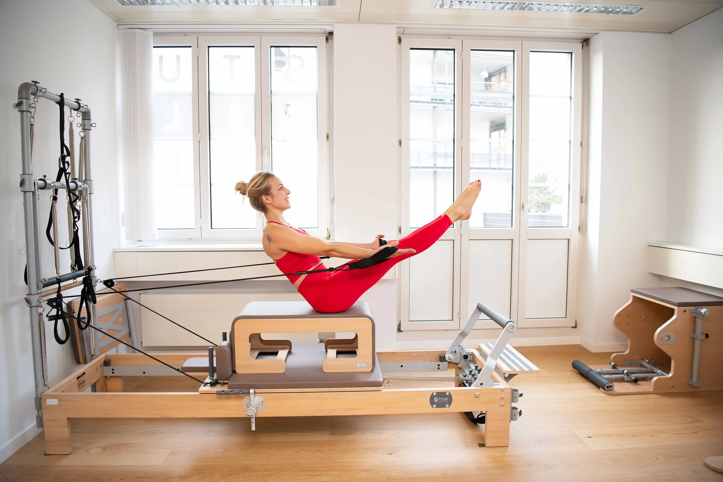 Pilates Flow Teaser am Reformer mit Longbox