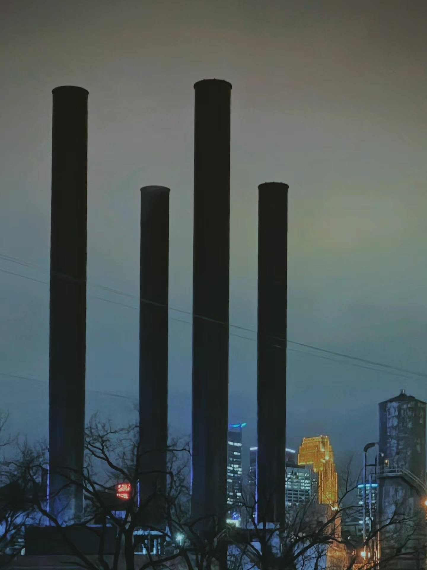 Sticks on stacks on stacks man.