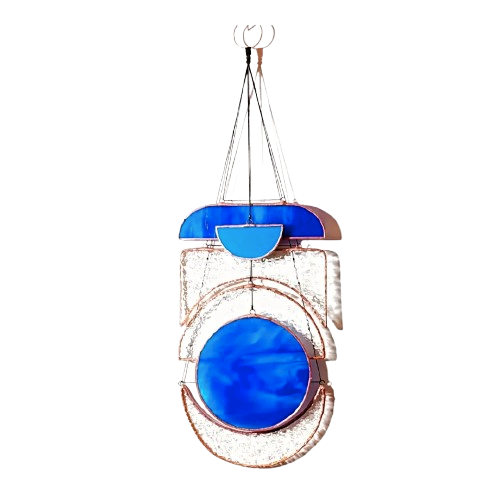 Suspension bleue