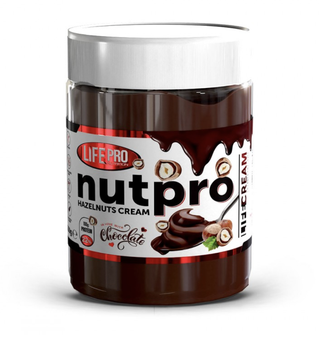 CREMA PROTEICA NUTPRO SIN AZÚCAR 0% 250GR. LIFEPRO