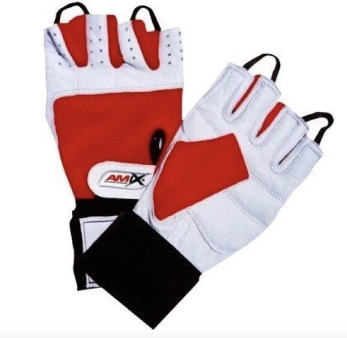 GUANTES DE CUERO CON MUÑEQUERA AMIX