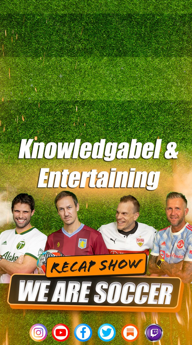 Watch the LIVE We Are Soccer show we do weekly. If it has to do with soccer, we're talking about it!