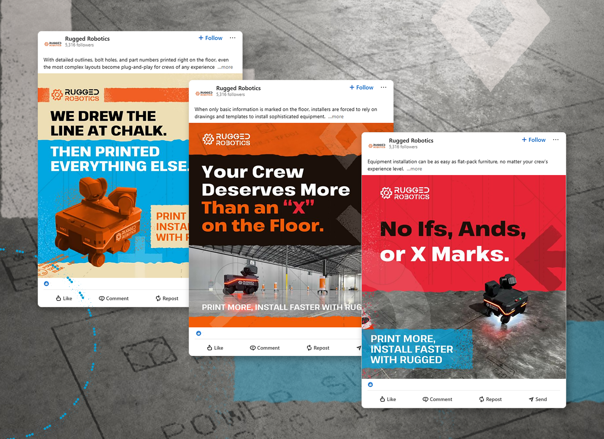 Rugged Robotics <br> Social Media Ads