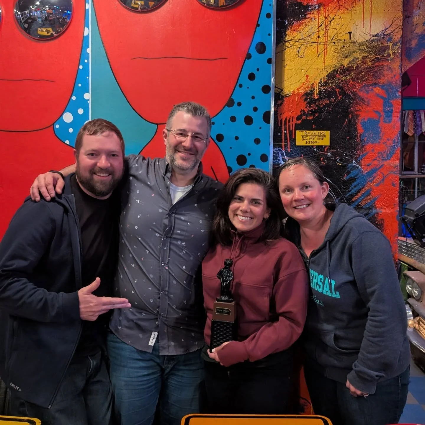 Congratulations to Run DeerMC for taking home the W tonight along with a $20 BNR gift card! Join us next Thursday at 7pm at @bent_nails_roadhouse for more trivia and mischief. Cheers!