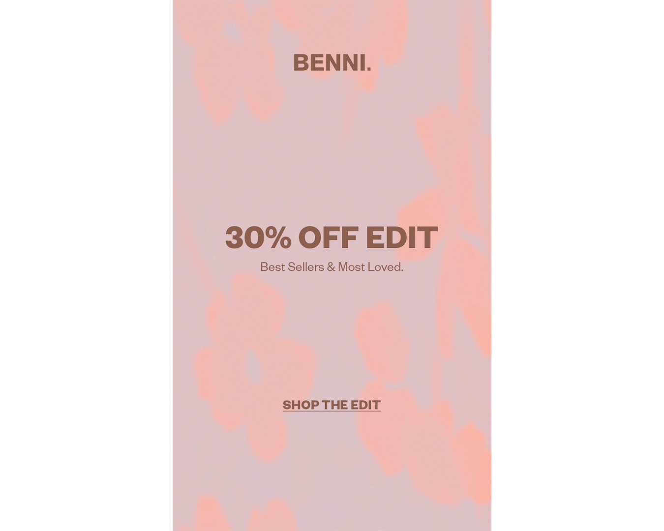 Afterpay Sale Creative - BENNI