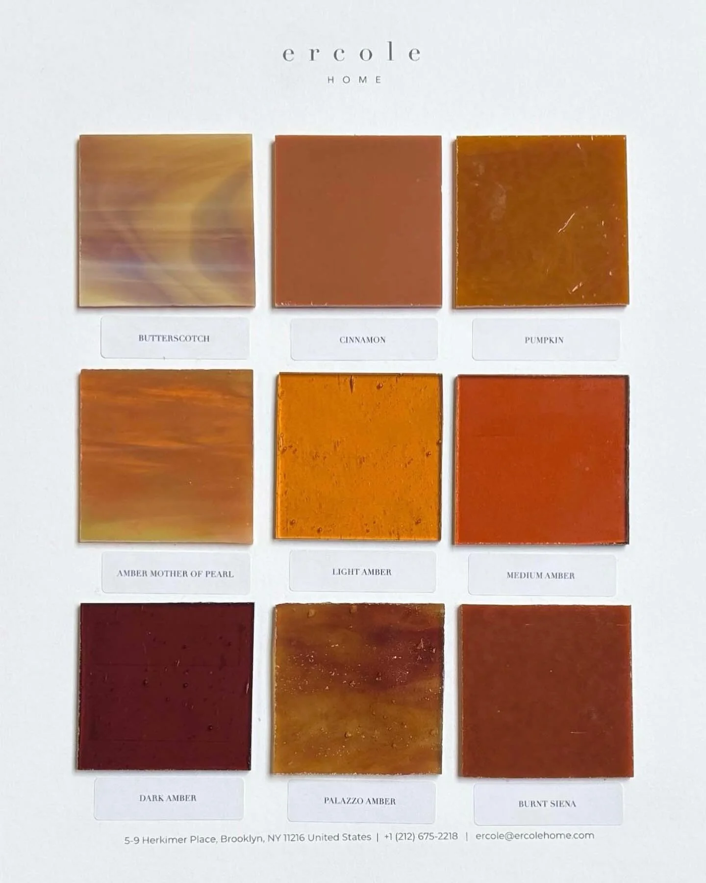 in the mood for ercole&rsquo;s new glass colors&hellip;ambers