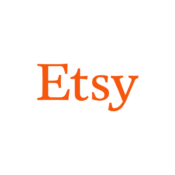 Etsy logo in orange text on a white background.