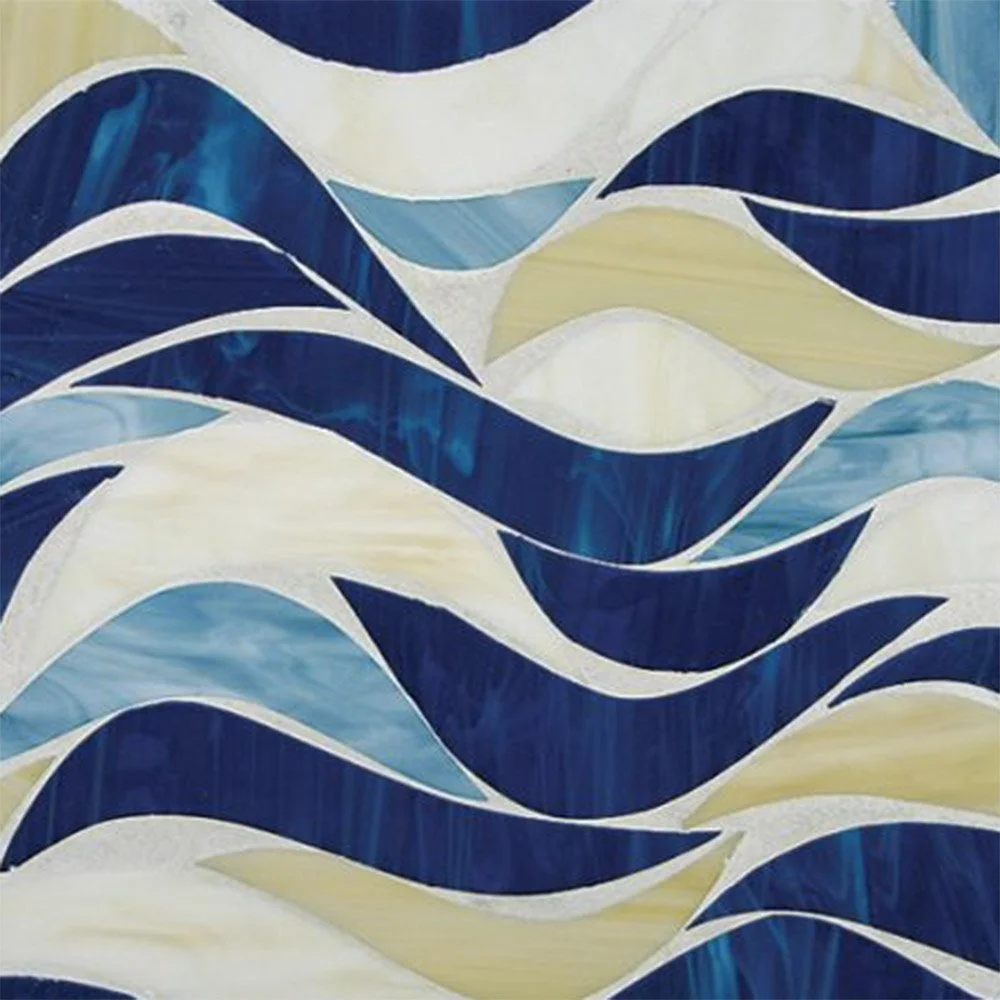 Mosaic Wave Pattern 8