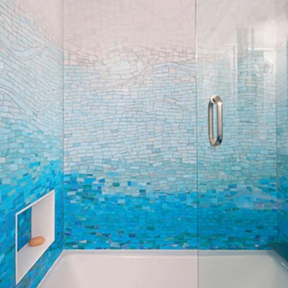 Gradient Shower Mosaic