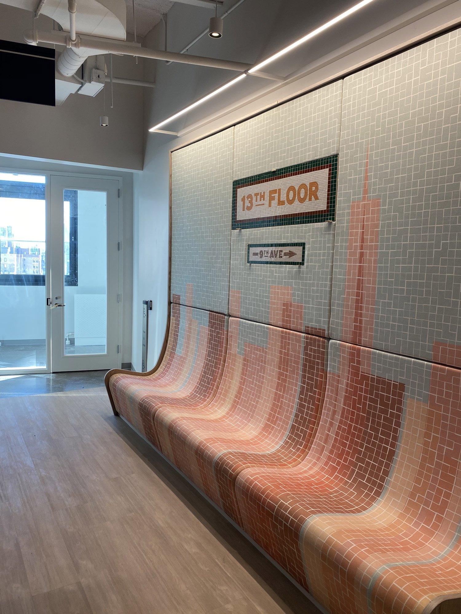 Google HQ Subway Sign