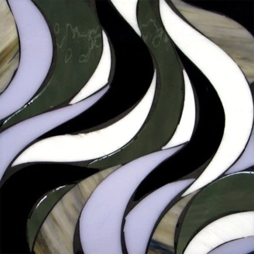 Mosaic Wave Pattern 6