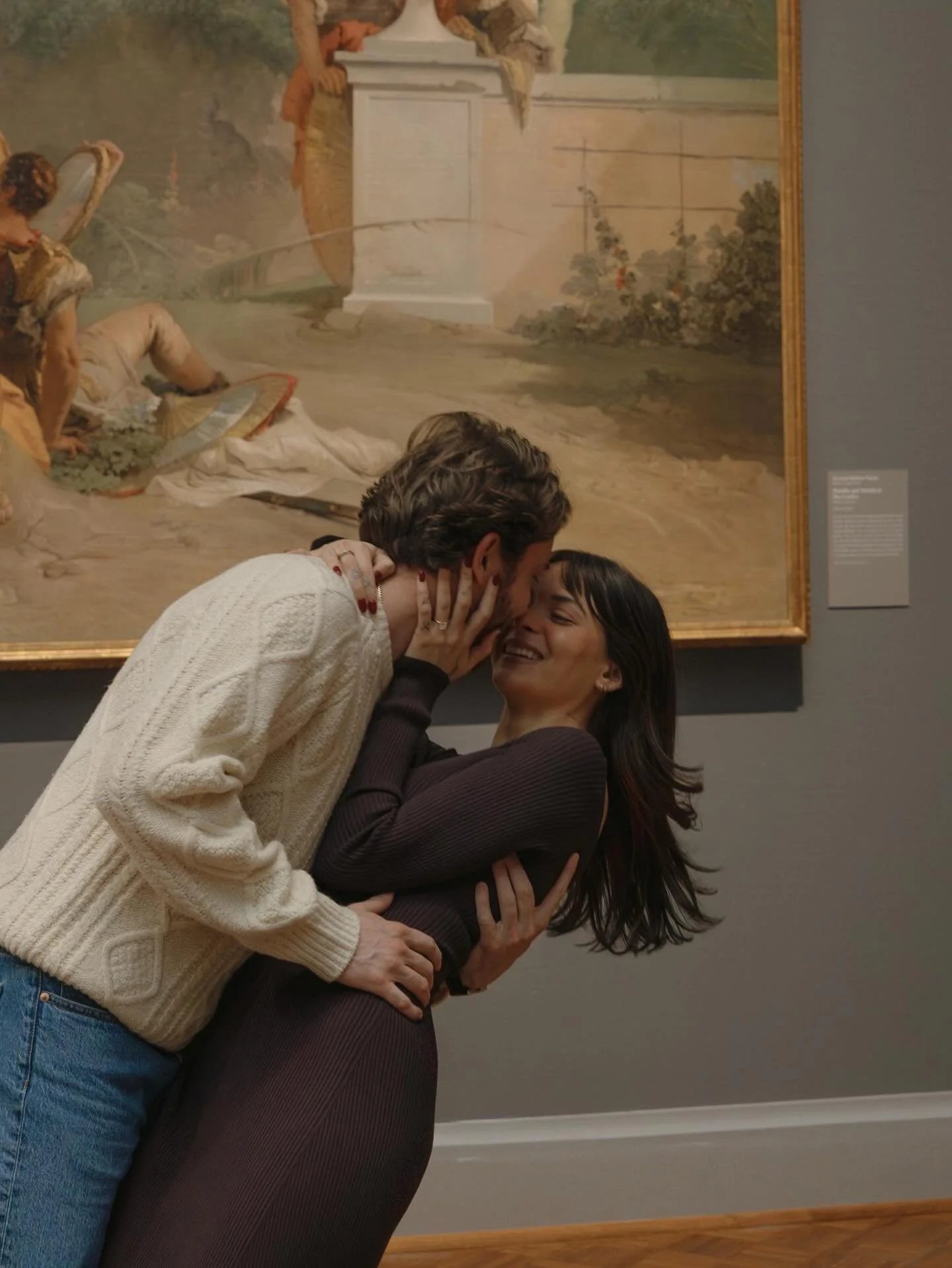 We met at a museum. Now we&rsquo;re starting forever at one too.