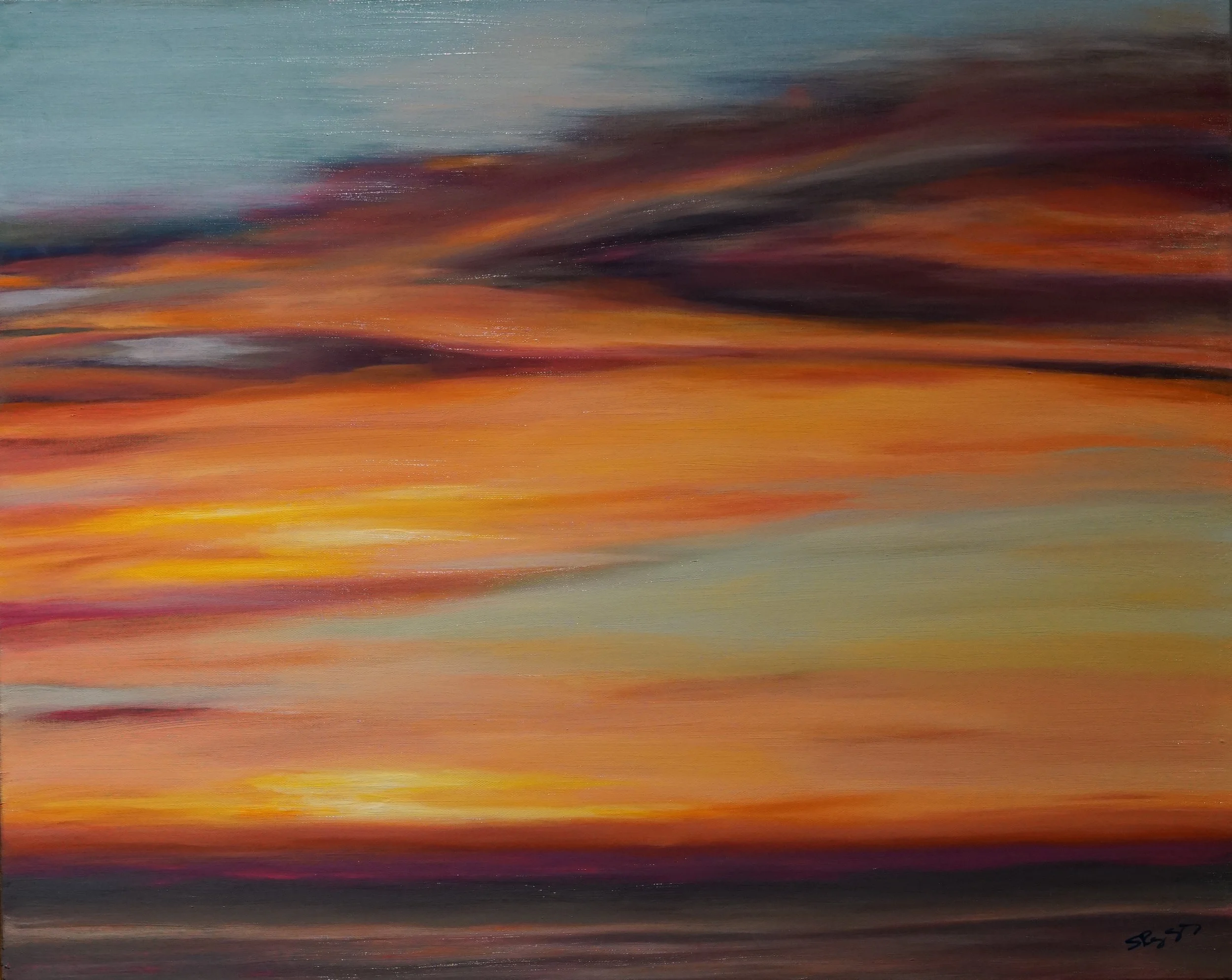 Sky Ballet
Oil on canvas
24  x  30 in