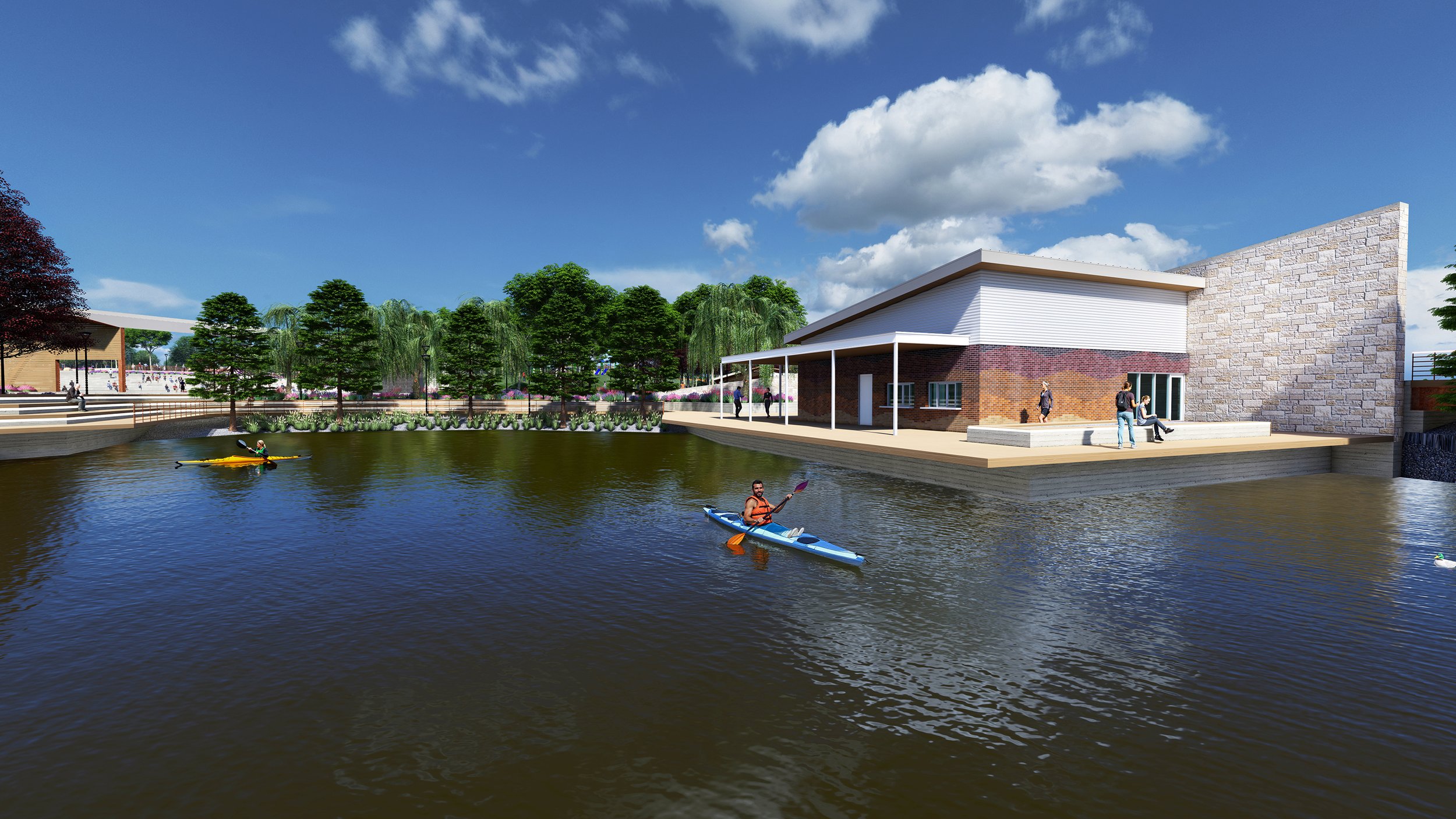 An image of Elmer Thomas Park Phase 1