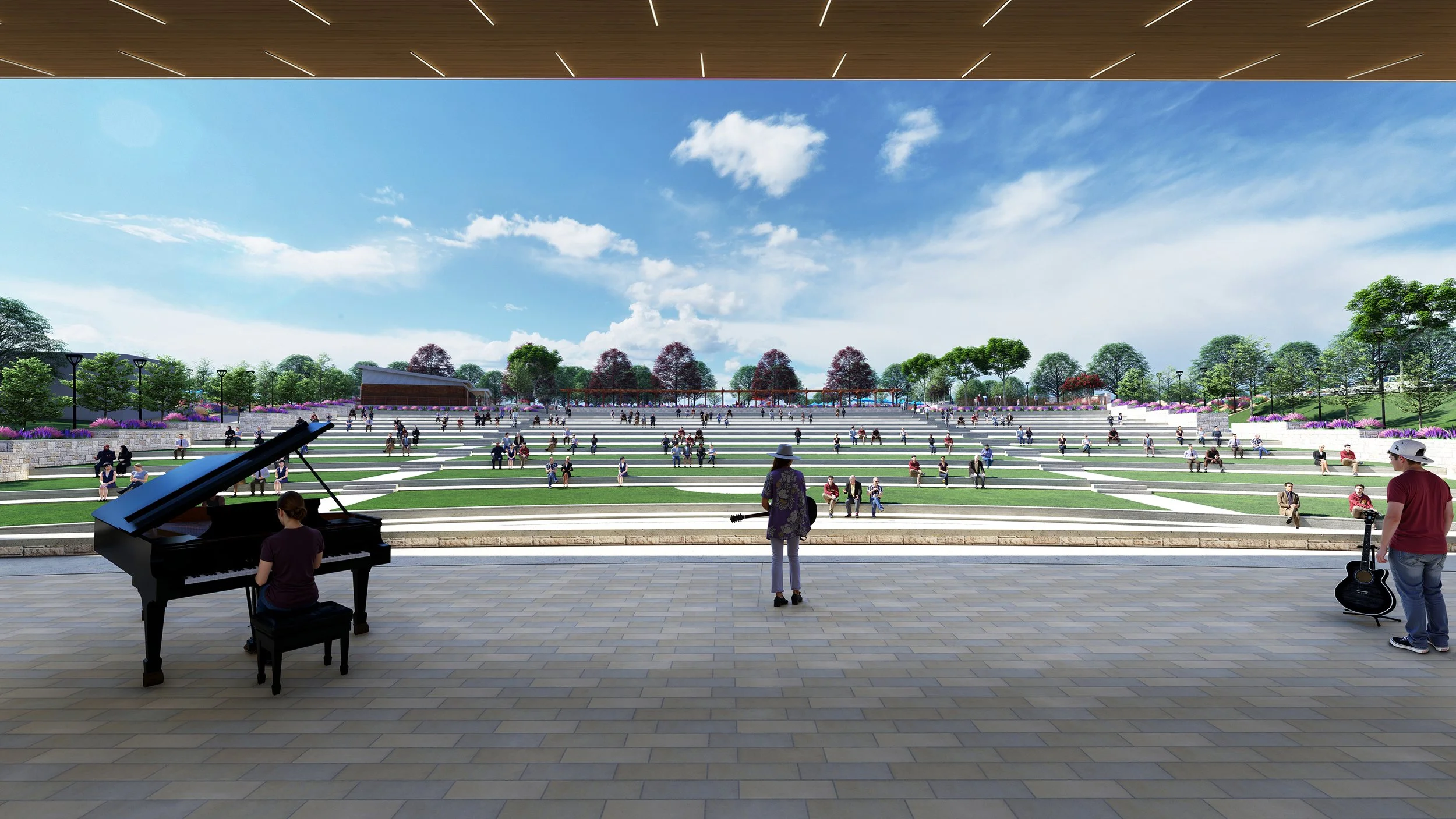 An image of Elmer Thomas Park Phase 1