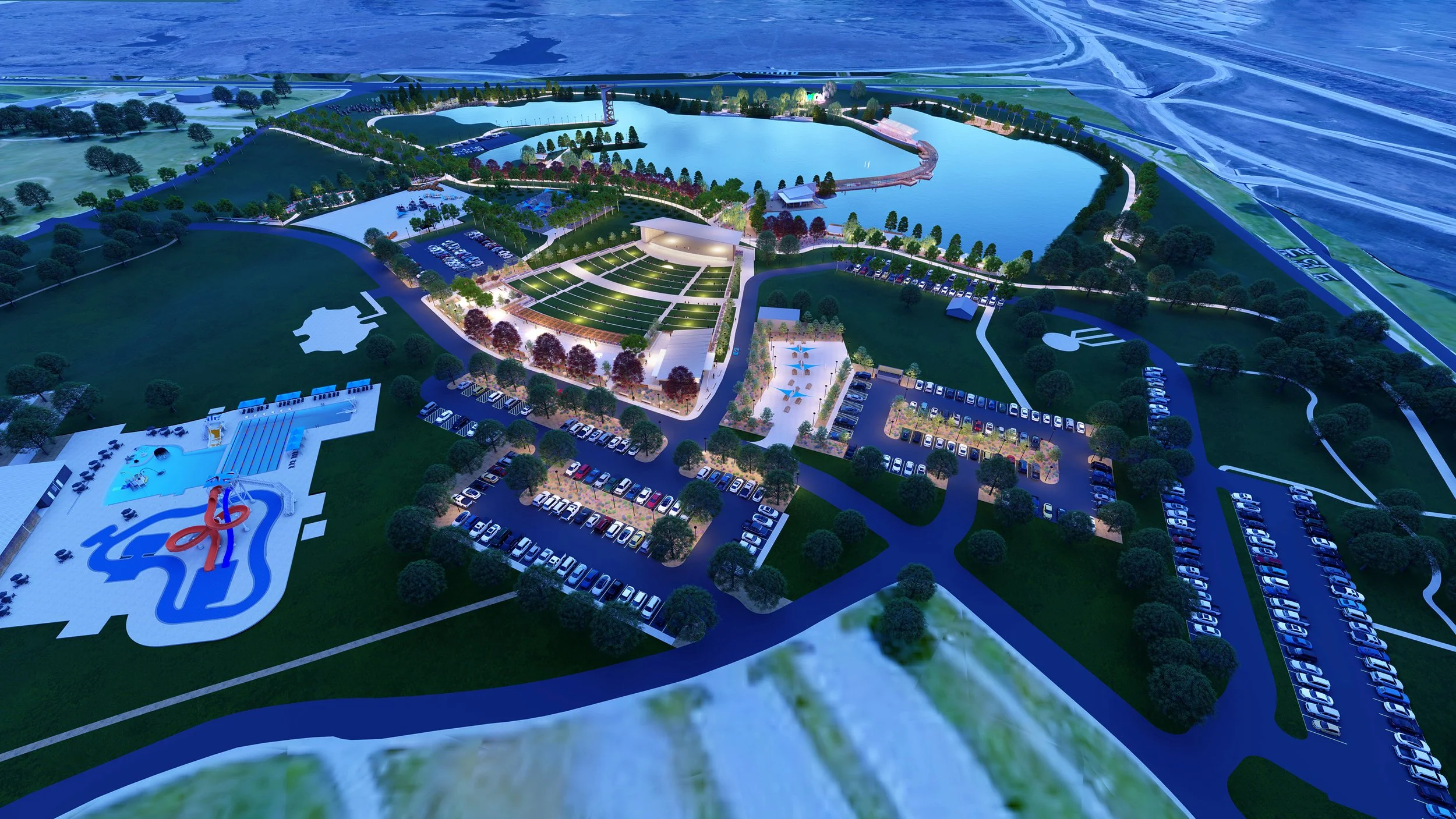 An image of Elmer Thomas Park Phase 1