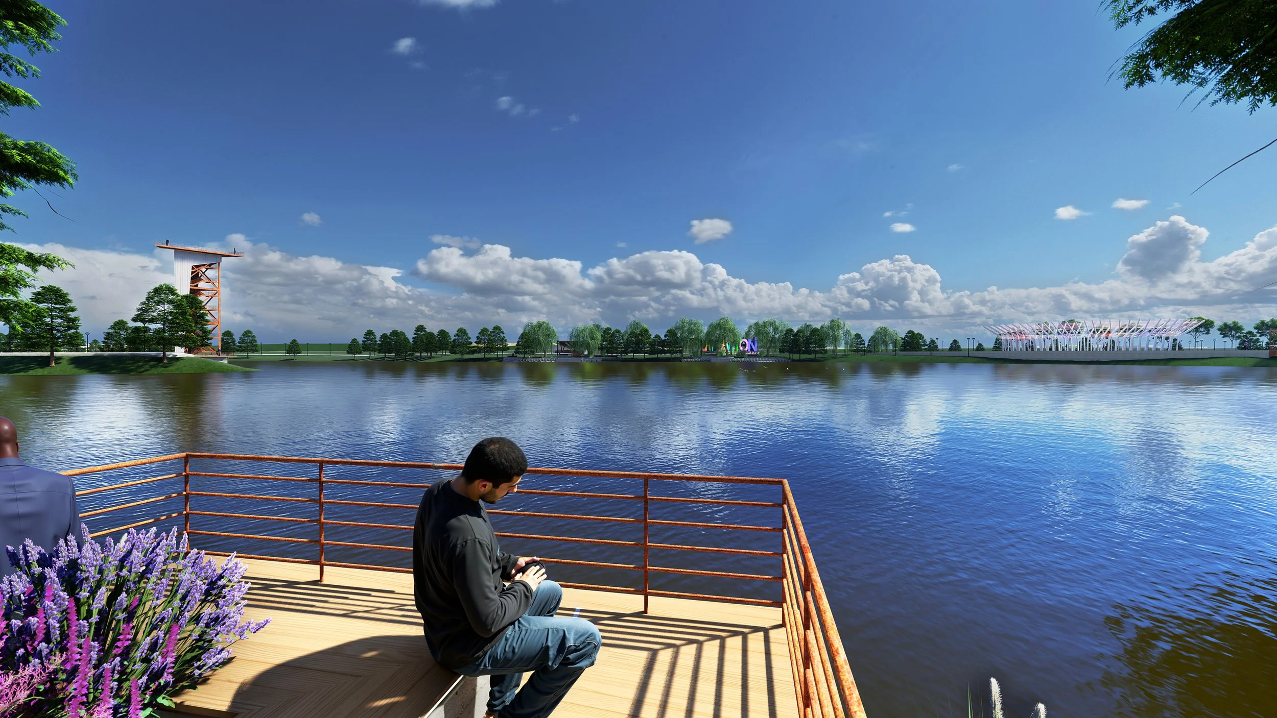 An image of Elmer Thomas Park Phase 1