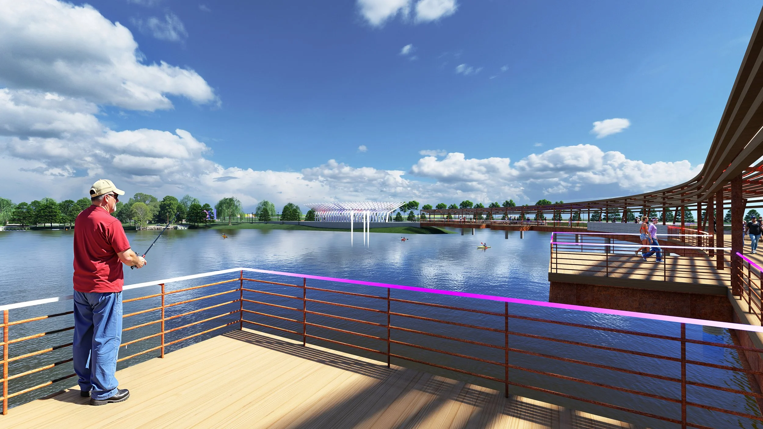 An image of Elmer Thomas Park Phase 1