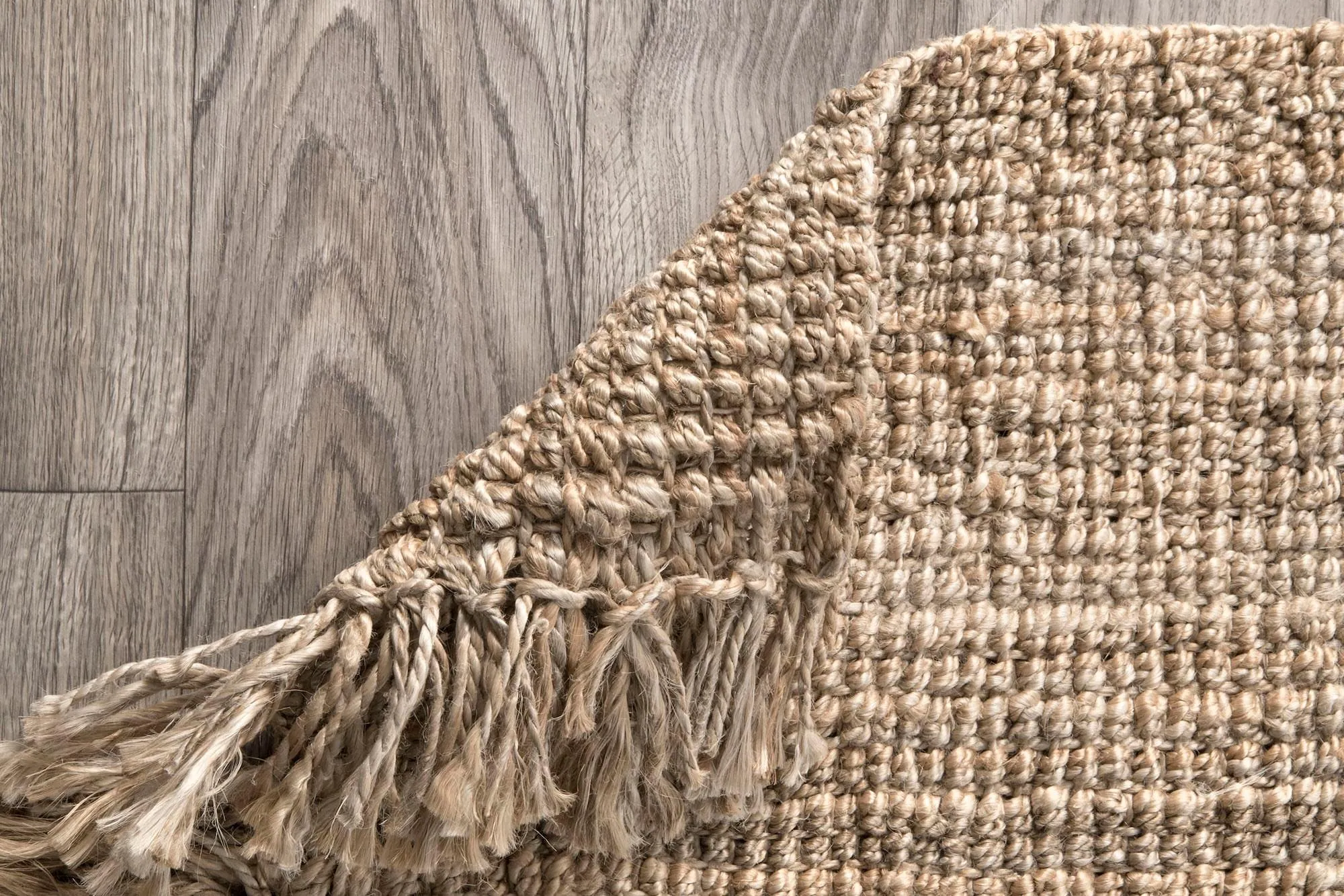 Chunky Jute Hand Woven Rug by Rugs Online