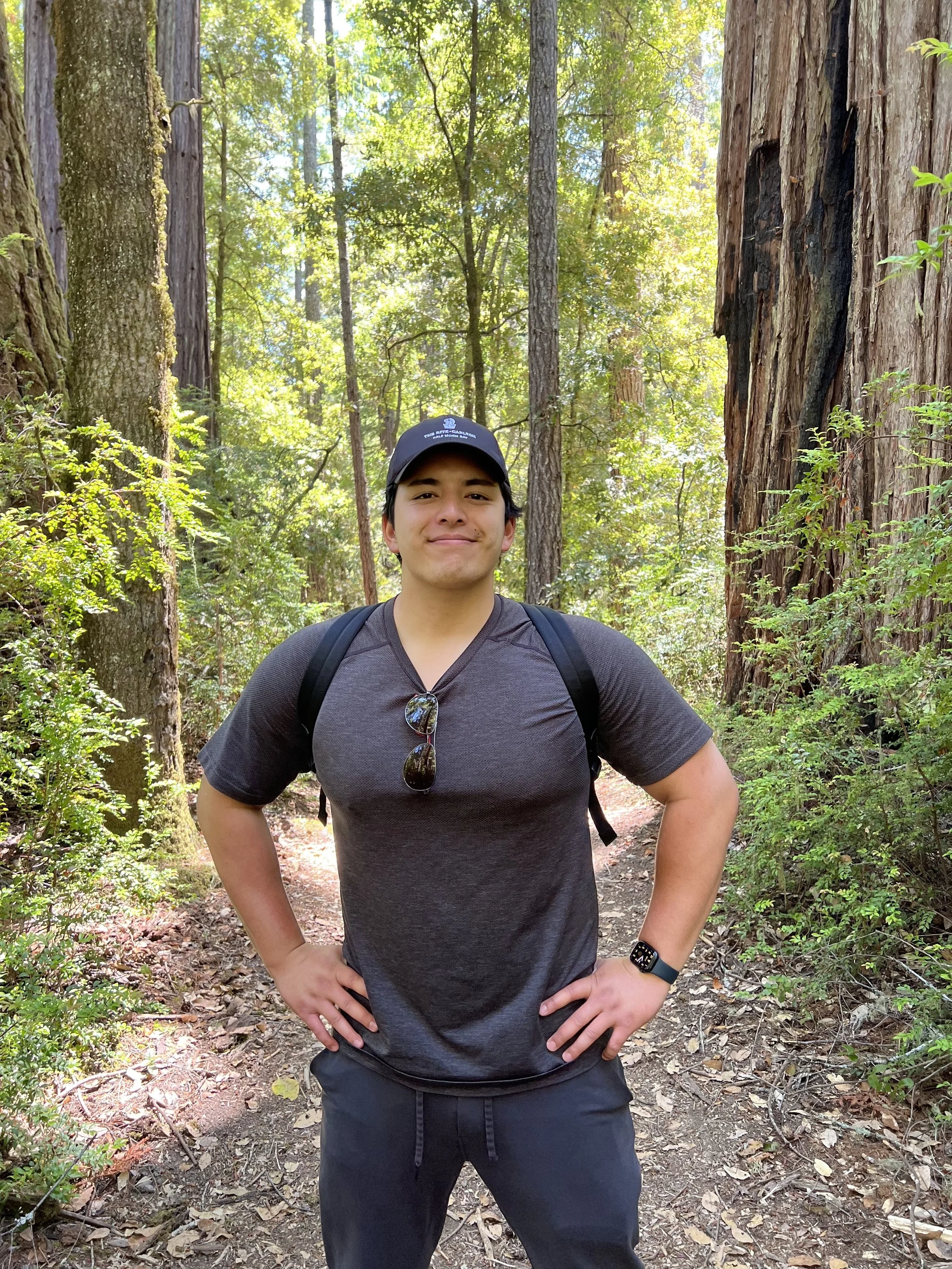 Personal training client.