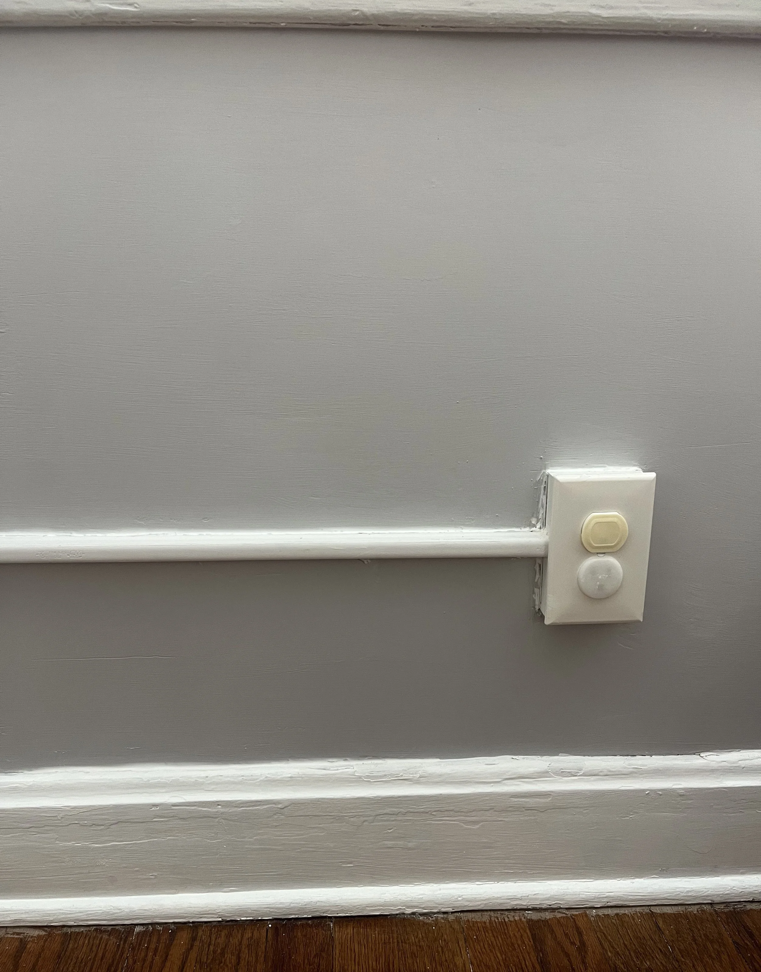 Plaster repair (after)
