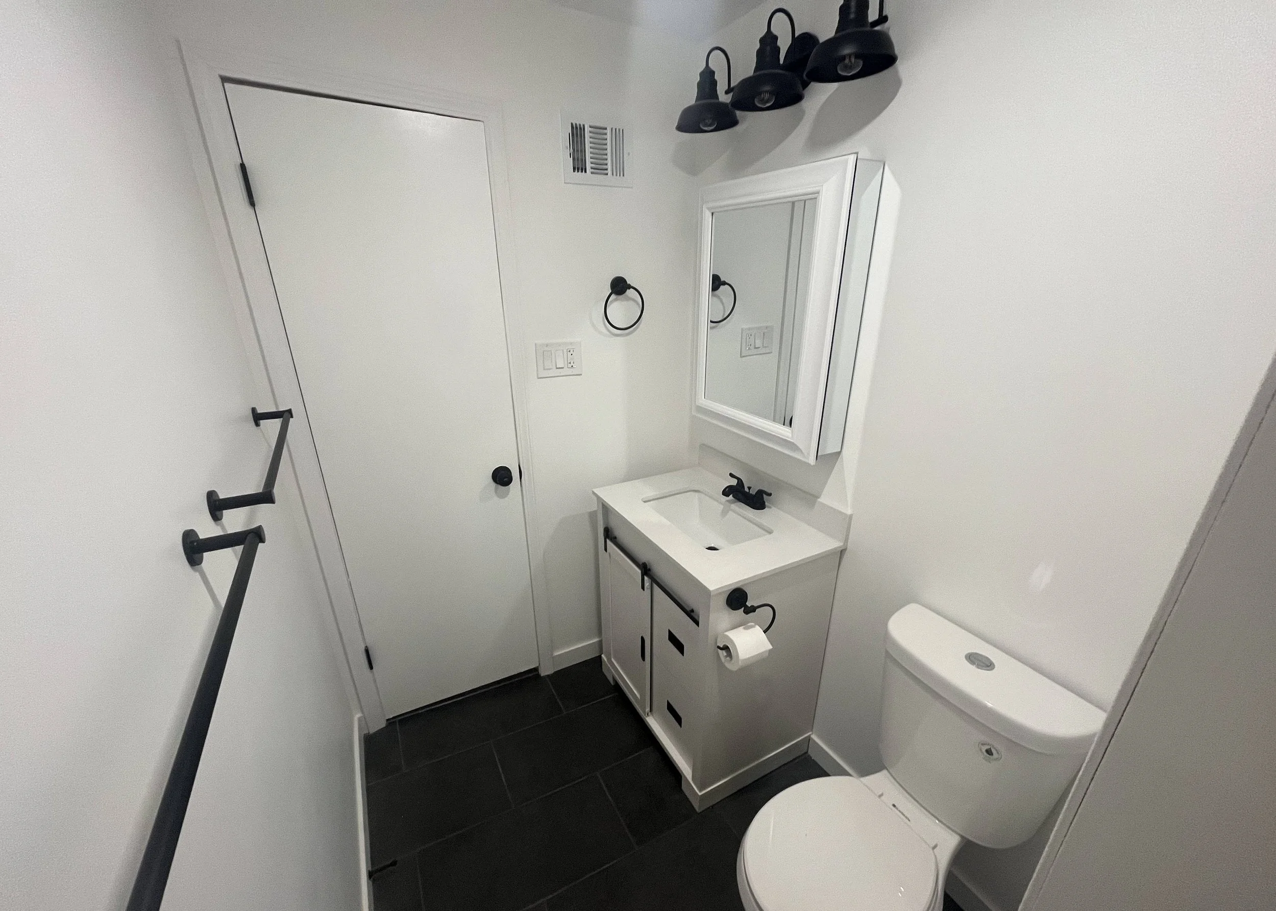 Bathroom remodel, fully gutted (after)
