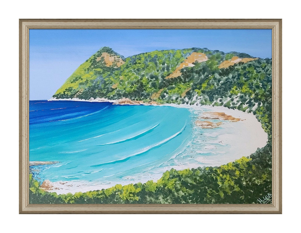 Little Beach at Two Peoples Bay-framed.png