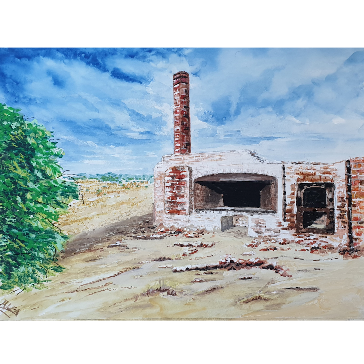 Ruins in the Goldfields