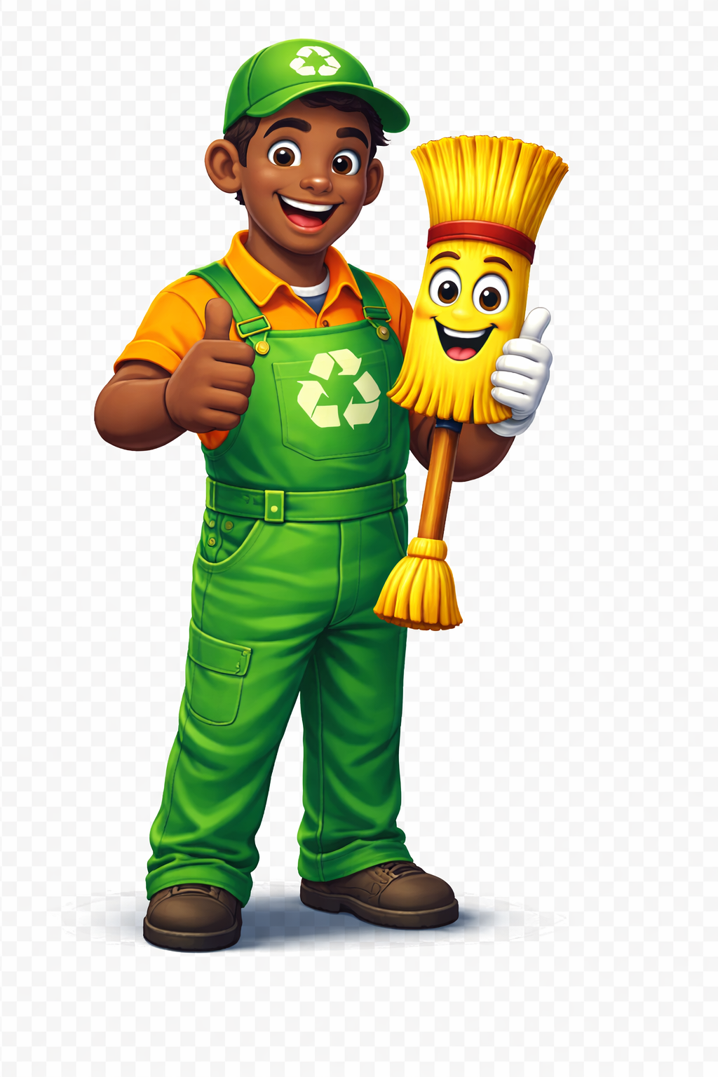 Sam, the Park  Worker, is a member of Pick It Up Environmental Initiative Corp