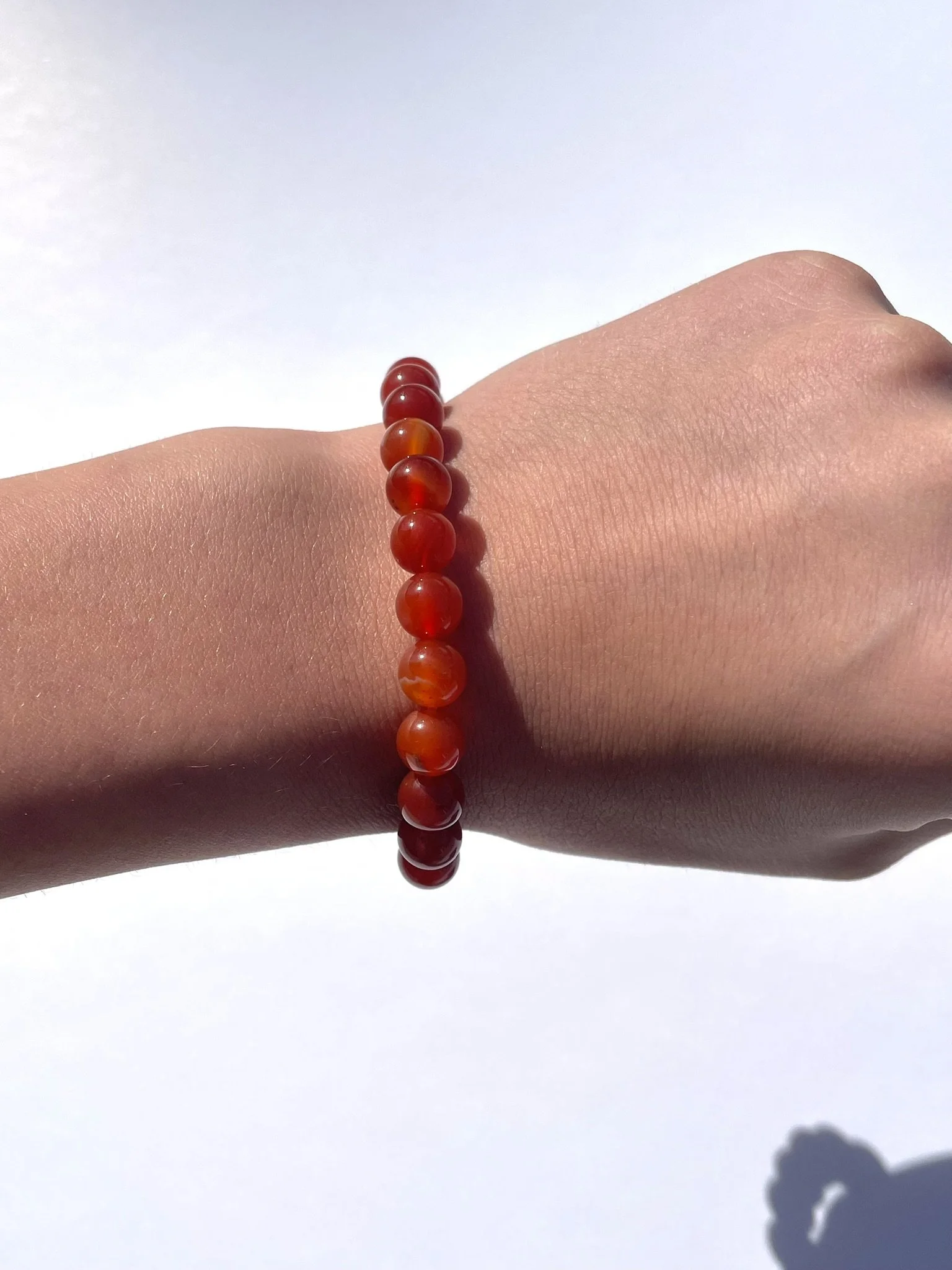 Carnielian Agate Bracelet