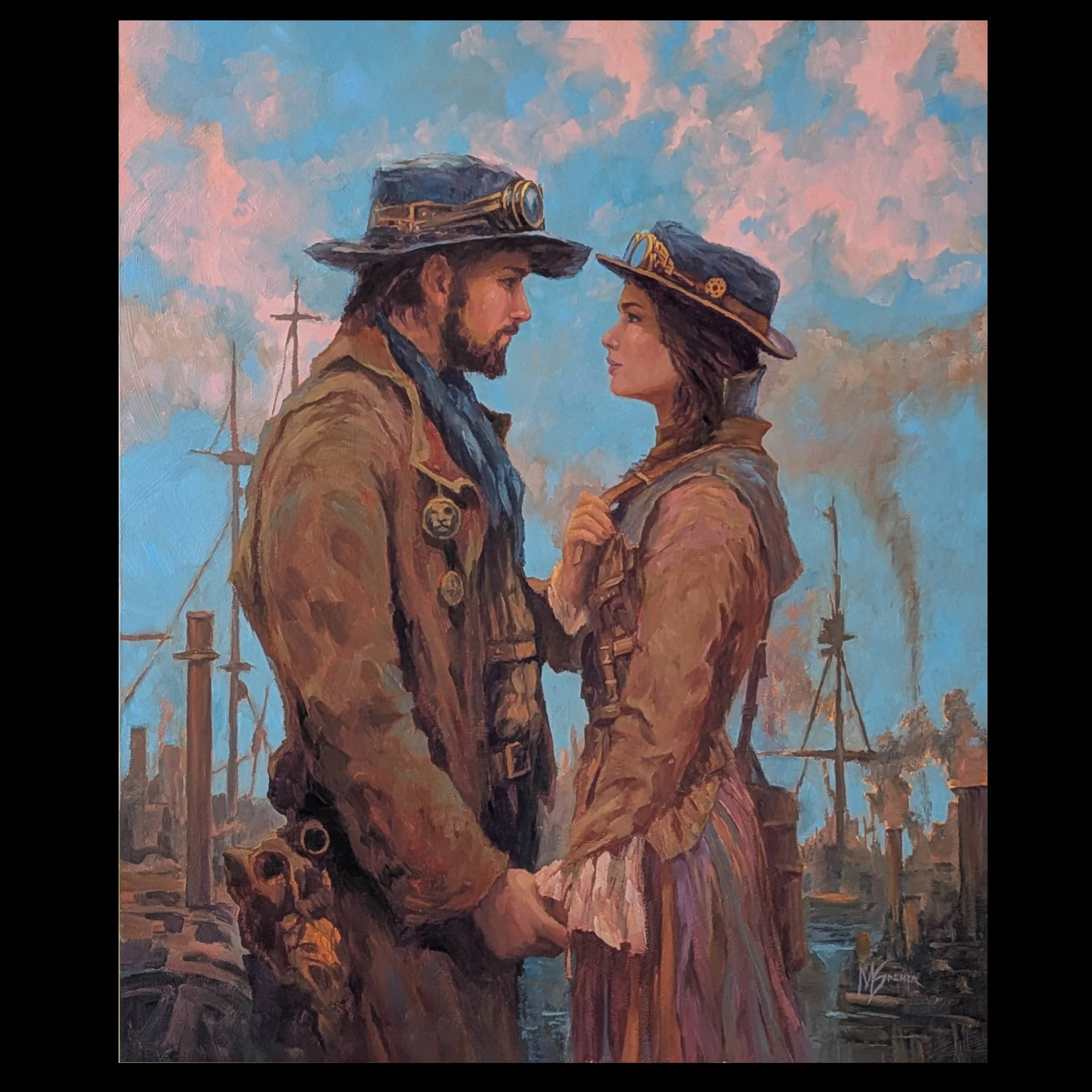 The Last Mooring (Currently for sale at Gallery)