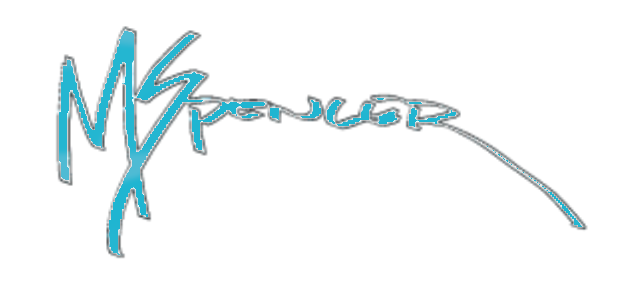 A stylized logo with blue and white letters reading 'My Record Shop' on a black background.