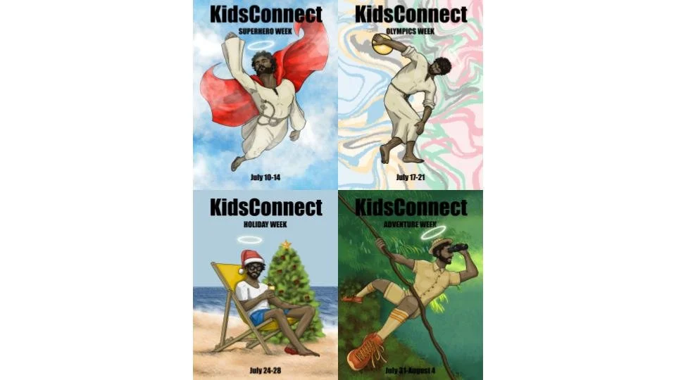 KidsConnect Daycamp Posters, 2023, digital